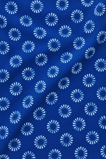 Picture of Bizcare Ladies Daisy Print Shirt Short Sleeve